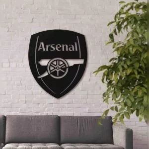 تابلو چوبی لوگو آرسنال