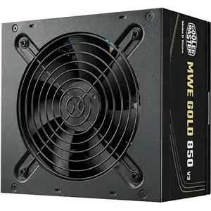 منبع تغذیه کامپیوتر 850 وات کولر مستر مدل MWE 850 Gold V3 ATX 3.1 Non-Modular
