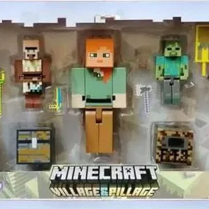 ست فیگور ماینکرفت – Village & Pillage در 4 مدل مختلف
