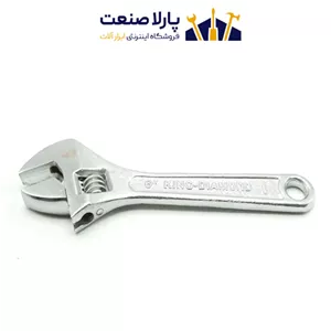 آچار فرانسه کینگ دیاموند سایز 6 اینچ