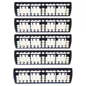 بازی آموزشی ریاضی مدل چرتکه سوروبان هفده ستونه مجموعه پنج عددی