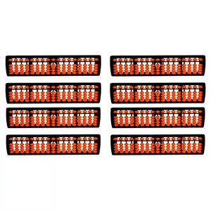 بازی آموزشی ریاضی مدل چرتکه سوروبان هفده ستونه مجموعه هشت عددی