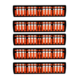 بازی آموزشی-فکری اعداد مدل چرتکه سوروبان هفده ستونه مجموعه پنج عددی