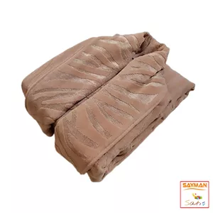 حوله پالتویی سایز بزرگ 145 (XXL) تن پوش نخ پنبه درجه 1 طرح ایپک یول  کد IP1