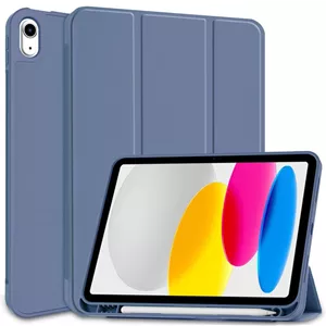 کیف کلاسوری اسمارت سیلیکونی جا قلم دار مناسب برای تبلت iPad 11th 2025 (A16)