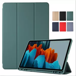 کیف کلاسوری اسمارت سیلیکونی جا قلم دار مناسب برای تبلت آیپد IPad pro M5 11 2025
