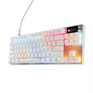 کیبورد SteelSeries Apex Pro TKL Gen 3 سیمی سفید