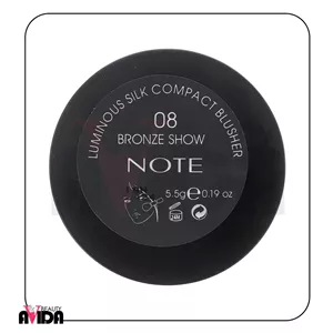 ‫رژ گونه نوت Note Luminous Silk شماره 8