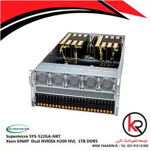 سرور هوش مصنوعی Supermicro SYS-522GA-NRT