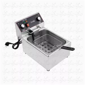 سرخ کن تک لگن برقی 6 لیتری رو میزی مارک بست SSRKH6LB - سرخ کن برقی 6 لیتری