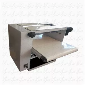 خمیر پهن کن نانوایی دهنه 50 رو میزی SKHMN50CM - خمیر پهن کن نوار نقاله دار