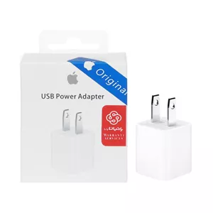 شارژر اورجینال 5 وات 2 آمپر ایفون ( apple ) اورجینال صد در صد ( گارانتی 6 ماهه پارتیان پایا )