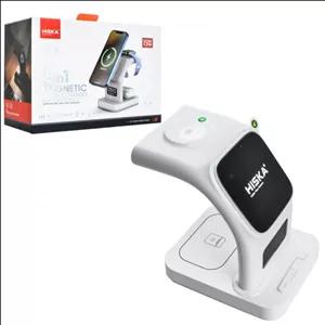 شارژر بی سیم هیسکا مدل HR-09 (گارانتی 6 ماهه هیسکا سرویس)