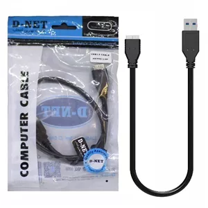 کابل تبدیل USB به هارد اکسترنال دی نت (DNET) طول 1.5 متر