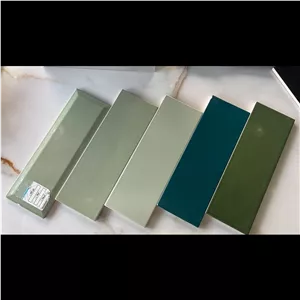 سرامیک مترو ای سبز مات و براق سایز 30*10