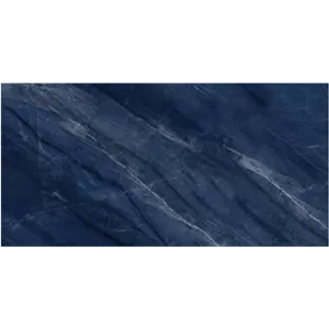 سرامیک 60x120 نانو پولیش آبی تیره برند لوتوس مدل آیریک آبی