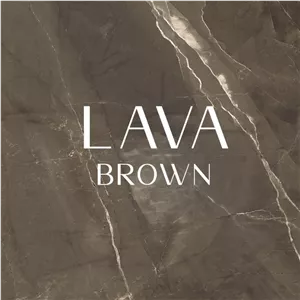 سرامیک 80×160 لاوا قهوه‌ای لوتوس | نانو پولیش | تولید کاشی حافظ