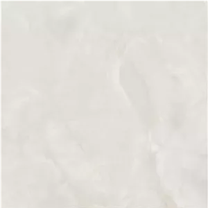 سرامیک لوسنته طوسی مارابو سرامیک نانو پولیش براق 100*100 طرح سنگ اونیکس دارای 2 طیف رنگ سفید و طوسی روشن