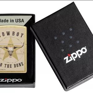 فندک زیپو اصل مدل Zippo 48937 BUCK WEAR COWBOY