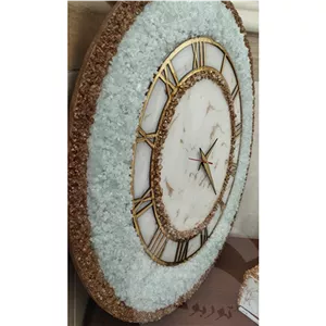 ساعت رزینی رینگ‌دار طرح دور کریستال