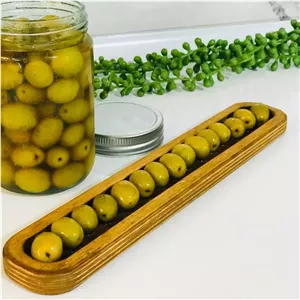 زیتون خوری چوبی مینیمال چوب پلای وود 