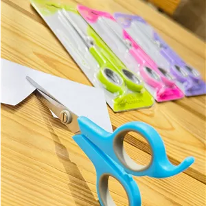 قیچی دسته رنگی مدل K-8005 سبک و تیز
