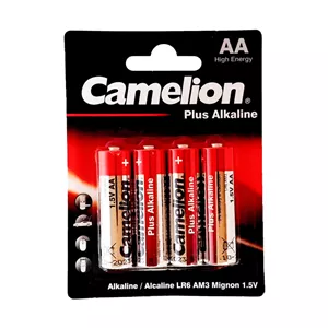 باتری قلمی کملیون مدل Plus Alkaline بسته 4 عددی