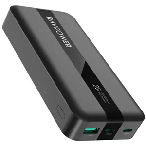 پاوربانک راو پاور مدل RP-PB1235 ظرفیت ۲۰۰۰۰ میلی‌آمپر