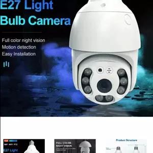 دوربین لامپی 360 درجه کنترل با موبایل