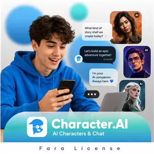 خرید اکانت Character.AI بر روی ایمیل شما (ارزان و فوری)