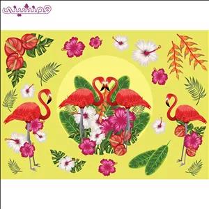 بنر مستطیلی جشن و تولد تم فلامینگو کد 05