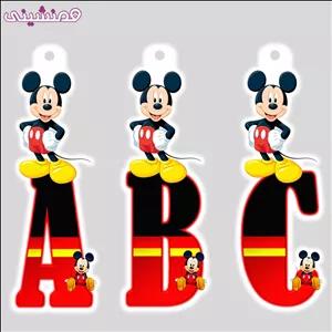 حروف زیبای مدل جشن و تولد تم میکی موس