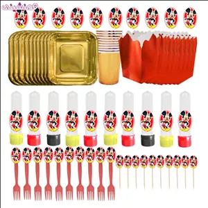 مجموعه 70 عددی پذیرایی تم تولد میکی موس