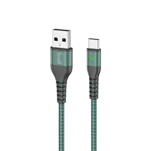 کابل کنفی تایپ سی بودی  budi USB to Type-C LED