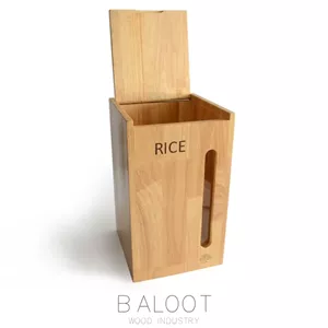 سطل برنج چوبی