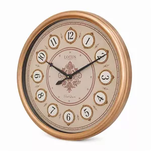 ساعت دیواری فلزی لوتوس کد MT-1328