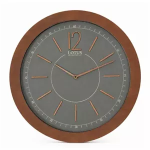 ساعت دیواری چوبی لوتوس مدل W-9834