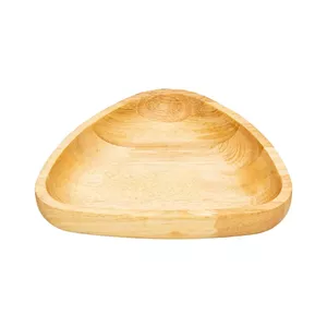 کاسه چوبی مثلثی گود