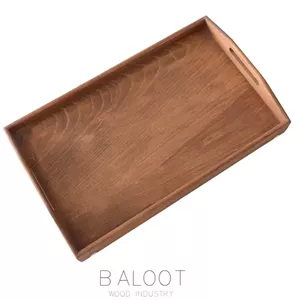 سینی پذیرایی تمام چوب لوکس
