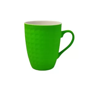 ماگ مخملی رنگی بلند طرح 2 (تخفیف ویژه آخرین موجودی) - سبز