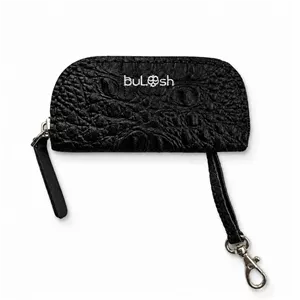 جاکلیدی چرم طبیعی طرح کروکودیل دست دوز زیپی کد jk002202