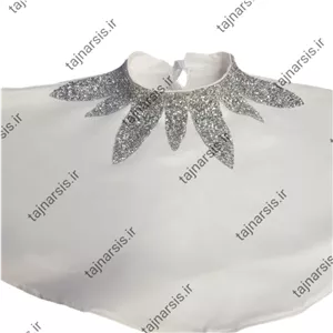 یقه حجاب طرح خورشیدی