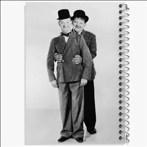 دفتر نقاشی 50 برگ خندالو طرح لورل و هاردی Laurel and Hardy