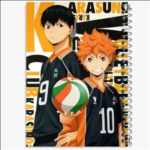 دفتر نقاشی 50 برگ خندالو طرح انیمه آبشار سرنوشت هایکیو کاگیاما