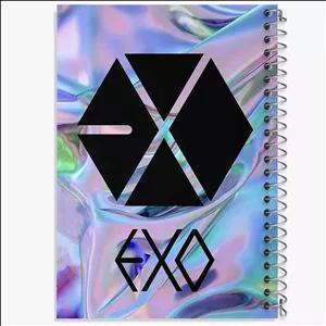 دفتر نقاشی 50 برگ خندالو طرح گروه اکسو EXO