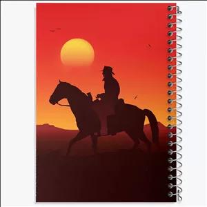 دفتر نقاشی 50 برگ خندالو طرح رد دد Red Dead