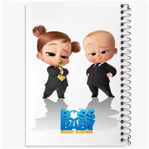 دفتر طراحی 50 برگ خندالو طرح بچه رئیس Boss Baby