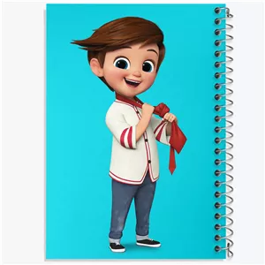 دفتر طراحی 50 برگ خندالو طرح بچه رئیس Boss Baby