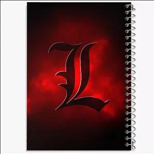 دفتر نقاشی 50 برگ خندالو طرح ال انیمه دفترچه مرگ Death Note
