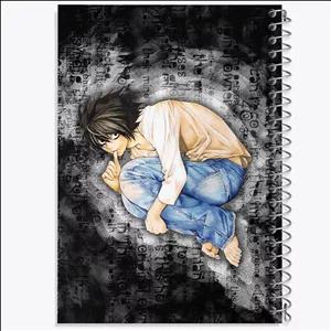 دفتر نقاشی 50 برگ خندالو طرح ال لاولیت انیمه دفترچه مرگ Death Note